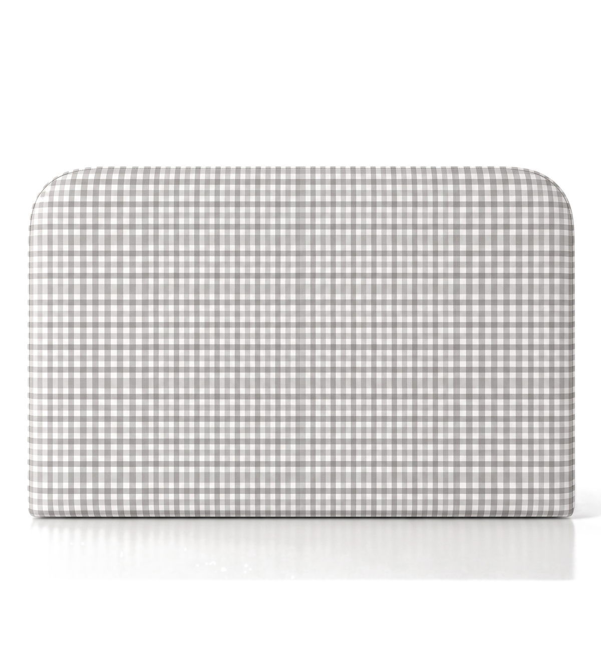 Respaldo de cama Vichy Grey — vista frontal