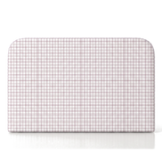 Respaldo de cama Vichy Pink — vista frontal