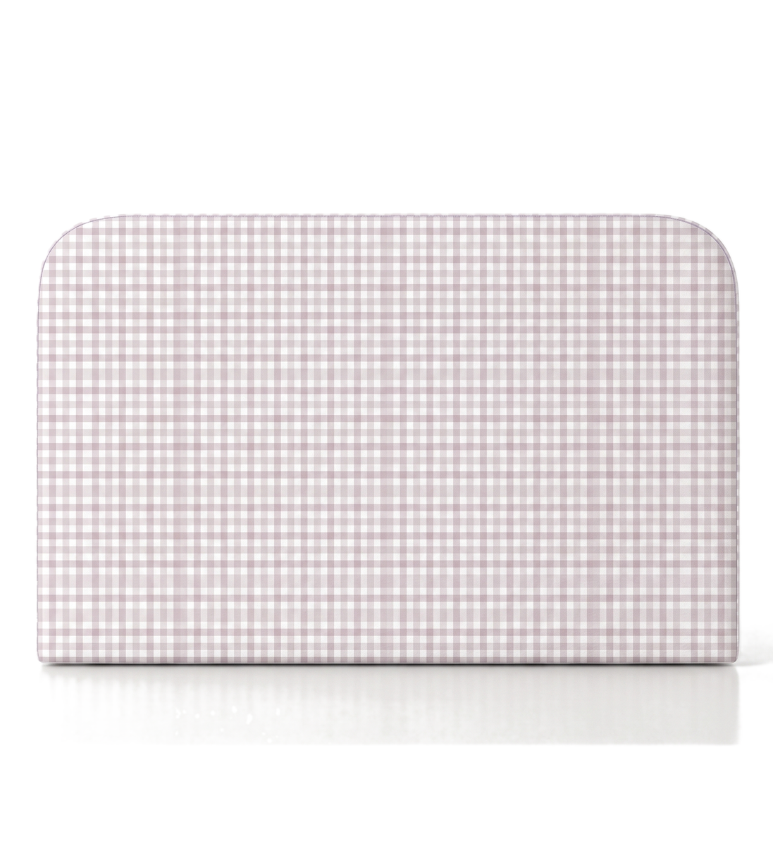 Respaldo de cama Vichy Pink — vista frontal