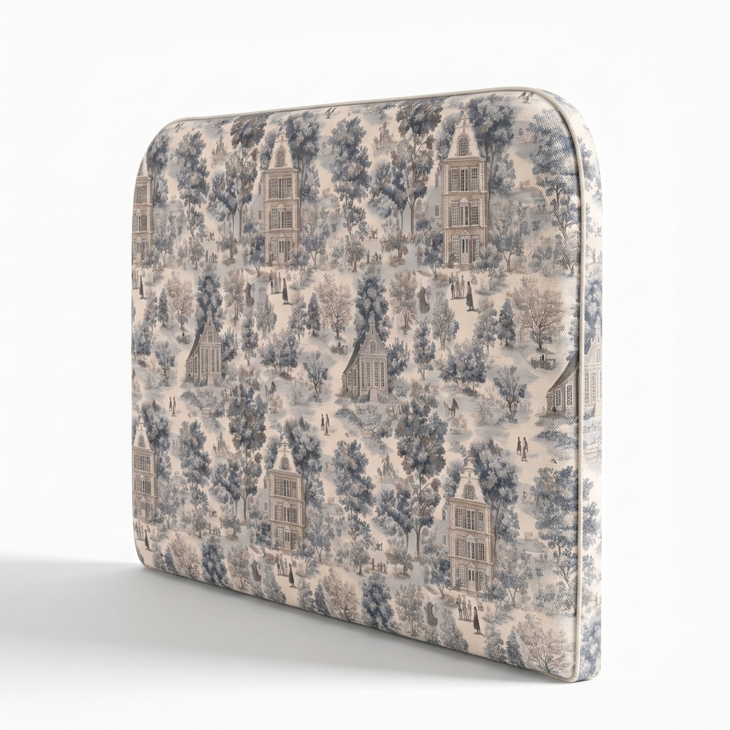 Respaldo de cama Village Tapestry — vista lateral