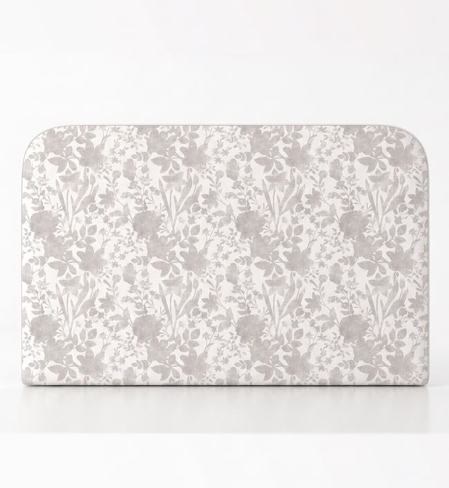 Respaldo de cama Vintage Flower Beige — vista frontal