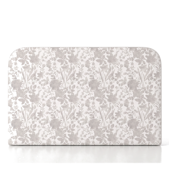 Respaldo de cama Vintage Flower Beige — vista frontal