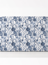 Respaldo de cama Vintage Flower Blue — vista frontal