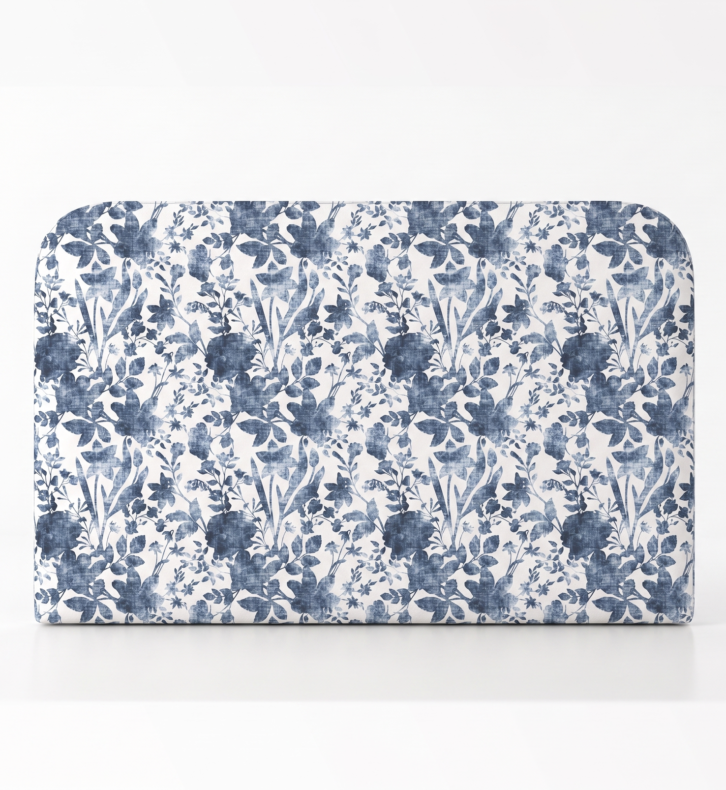 Respaldo de cama Vintage Flower Blue — vista frontal