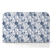 Respaldo de cama Vintage Flower Blue — vista frontal
