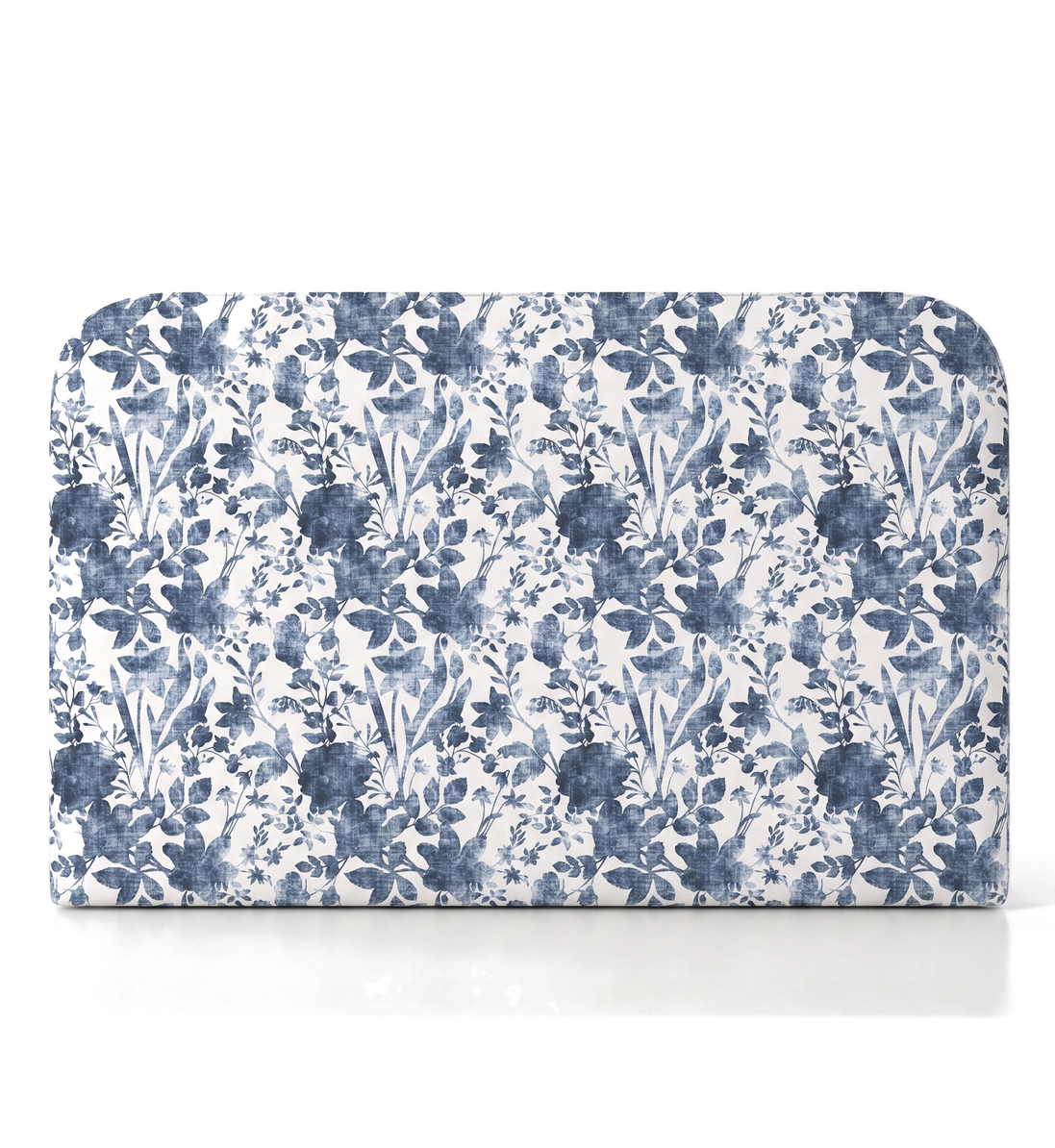 Respaldo de cama Vintage Flower Blue — vista frontal