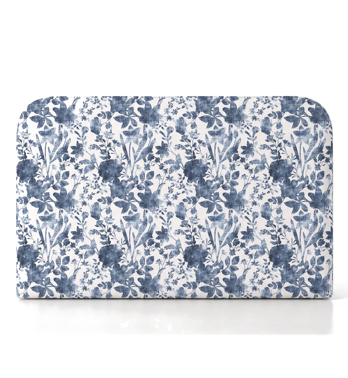 Respaldo de cama Vintage Flower Blue — vista frontal