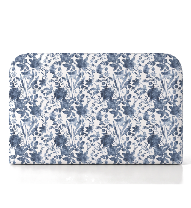 Respaldo de cama Vintage Flower Blue — vista frontal