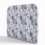Respaldo de cama Vintage Flower Blue — vista lateral