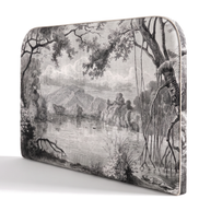 Respaldo de cama Vintage Landscape — vista lateral
