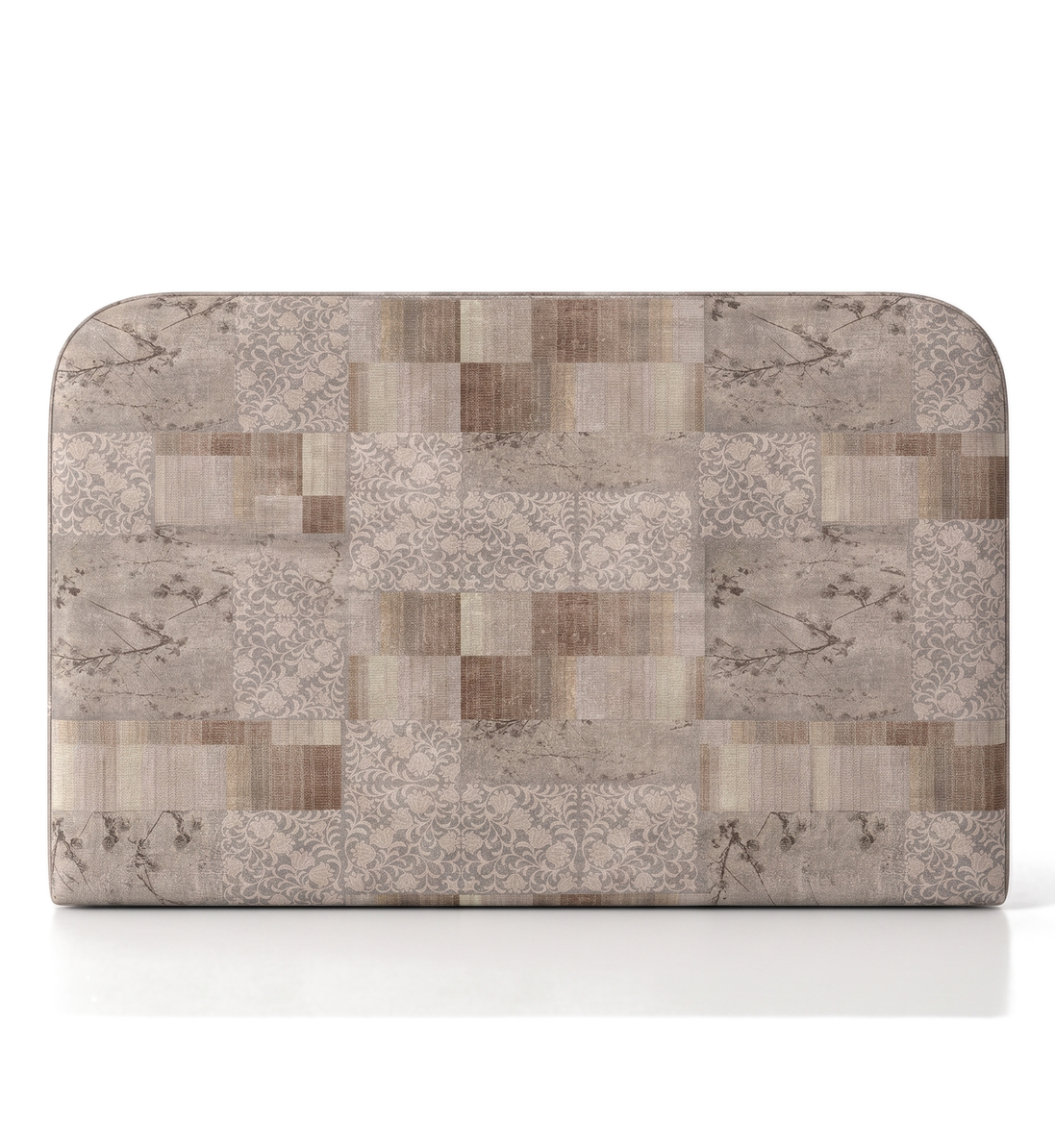 Respaldo de cama Vintage Patchwork — vista frontal