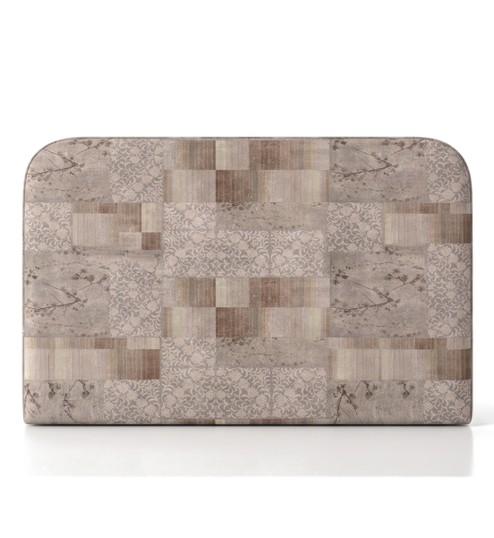 Respaldo de cama Vintage Patchwork — vista frontal