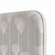 Respaldo de cama Wind Seeds — detalle de la tela