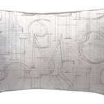 Textiles, Tela, Cojín, Funda Plumón, Piecera, Ropa Cama, Textil, cubre plumón, Genero, Cojines, Manta, Chal, Cubre Cama, Diseño Alfabet White