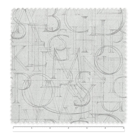 Textiles, Tela, Cojín, Funda Plumón, Piecera, Ropa Cama, Textil, cubre plumón, Genero, Cojines, Manta, Chal, Cubre Cama, Diseño Alfabet White