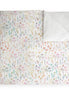 Manta Acolchada (Piecera) Aqua Fleur 210 x 140 cm