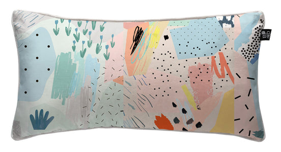 Cojín Art Memphis 70 x 35 cm