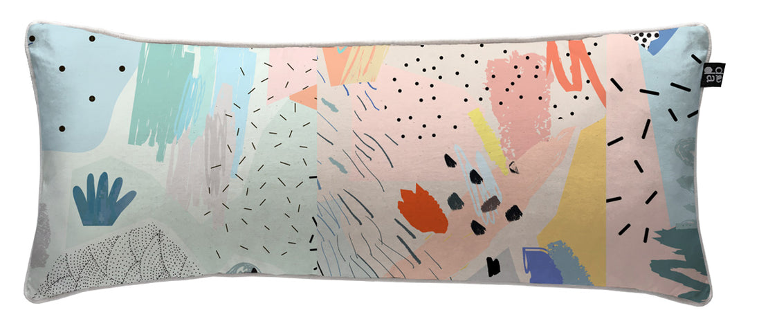 Cojín Art Memphis 90 x 35 cm