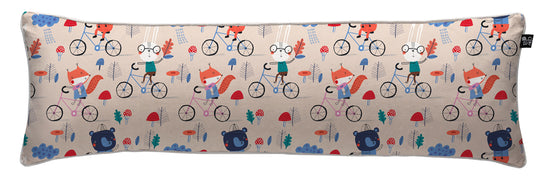 Cojín Biking Animals 120 x 35 cm