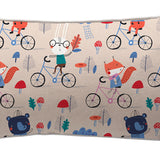 Textiles, Tela, Cojín, Funda Plumón, Piecera, Ropa Cama, Textil, cubre plumón, Genero, Cojines, Manta, Chal, Cubre Cama, Diseño Biking Animals