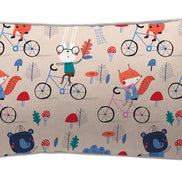 Cojín Biking Animals 70 x 35 cm