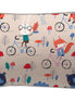 Cojín Biking Animals 70 x 35 cm