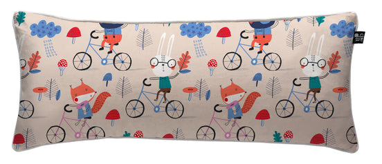 Cojín Biking Animals 90 x 35 cm