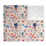 Textiles, Tela, Cojín, Funda Plumón, Piecera, Ropa Cama, Textil, cubre plumón, Genero, Cojines, Manta, Chal, Cubre Cama, Diseño Biking Animals