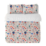 Textiles, Tela, Cojín, Funda Plumón, Piecera, Ropa Cama, Textil, cubre plumón, Genero, Cojines, Manta, Chal, Cubre Cama, Diseño Biking Animals