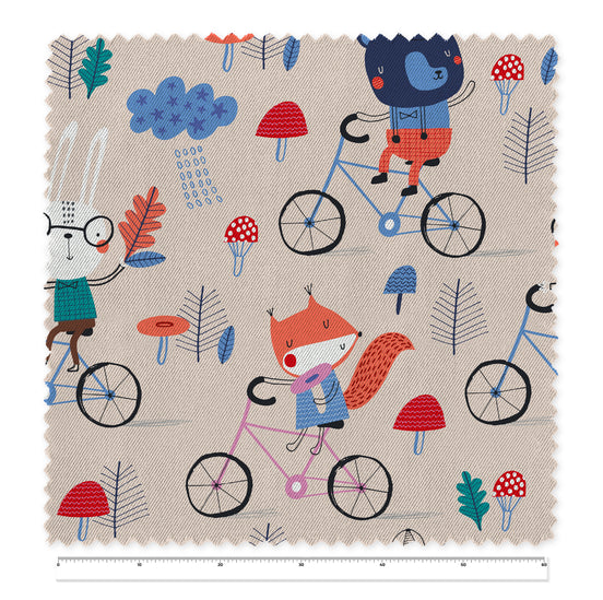 Textiles, Tela, Cojín, Funda Plumón, Piecera, Ropa Cama, Textil, cubre plumón, Genero, Cojines, Manta, Chal, Cubre Cama, Diseño Biking Animals