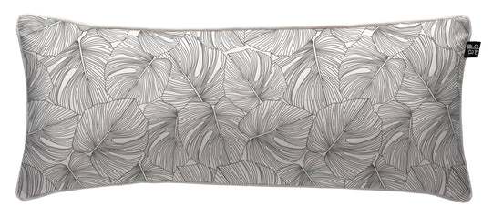 Cojín Black Moustera 90 x 35 cm