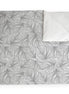 Manta Acolchada (Piecera) Black Moustera 210 x 140 cm