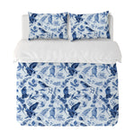 Textiles, Tela, Cojín, Funda Plumón, Piecera, Ropa Cama, Textil, cubre plumón, Genero, Cojines, Manta, Chal, Cubre Cama, Diseño Blue Bird