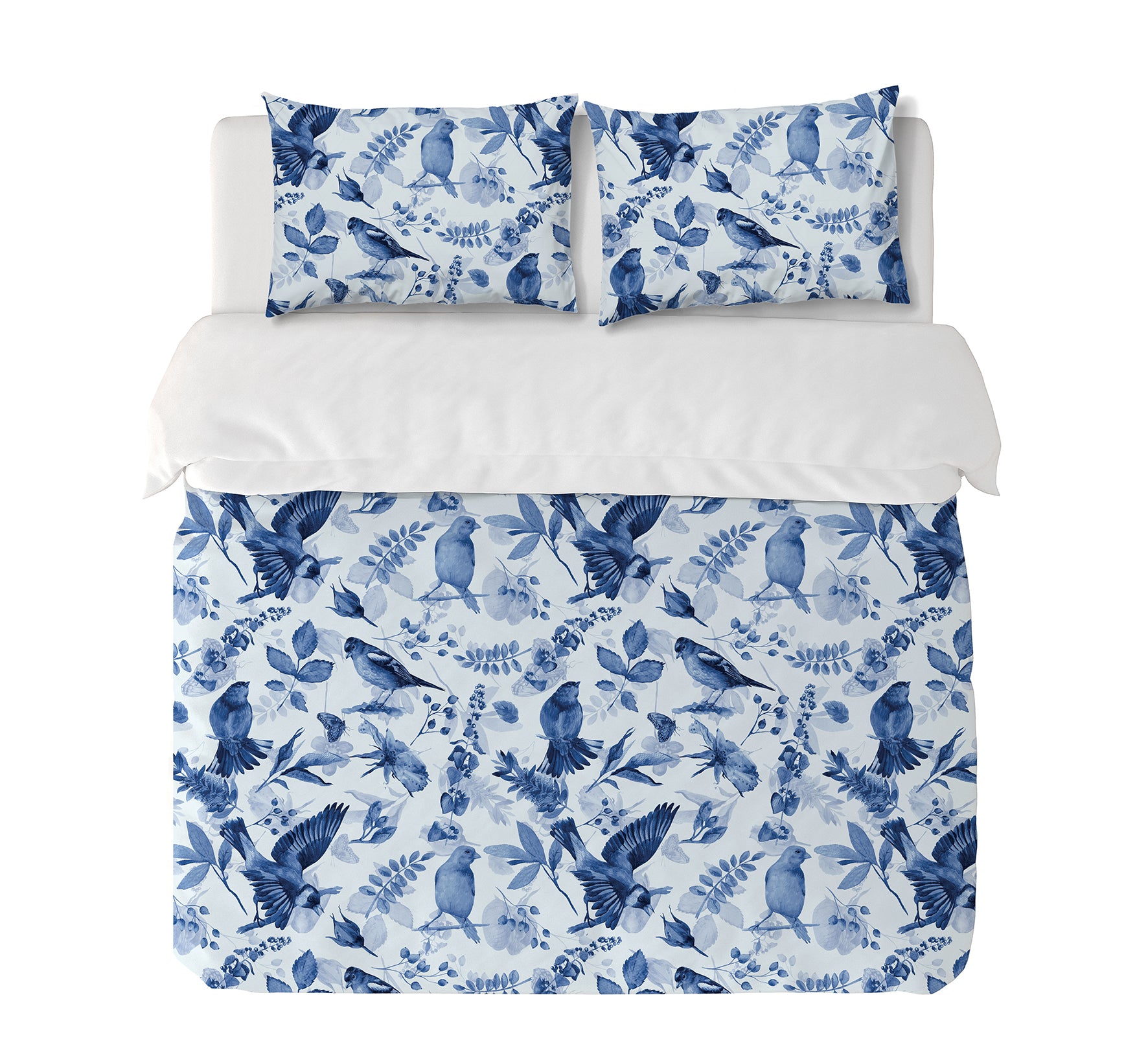 Textiles, Tela, Cojín, Funda Plumón, Piecera, Ropa Cama, Textil, cubre plumón, Genero, Cojines, Manta, Chal, Cubre Cama, Diseño Blue Bird