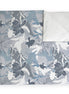 Manta Acolchada (Piecera) Blue Flower 210 x 140 cm