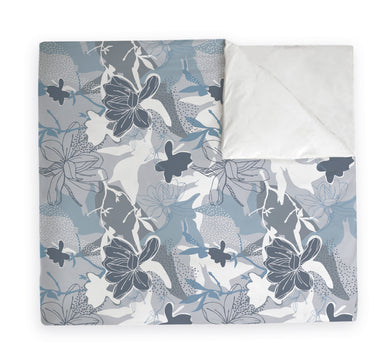 Textiles, Tela, Cojín, Funda Plumón, Piecera, Ropa Cama, Textil, cubre plumón, Genero, Cojines, Manta, Chal, Cubre Cama, Diseño Blue Flower