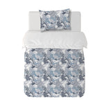 Textiles, Tela, Cojín, Funda Plumón, Piecera, Ropa Cama, Textil, cubre plumón, Genero, Cojines, Manta, Chal, Cubre Cama, Diseño Blue Flower