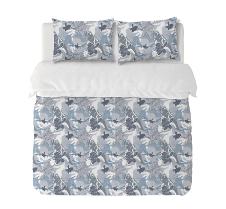 Textiles, Tela, Cojín, Funda Plumón, Piecera, Ropa Cama, Textil, cubre plumón, Genero, Cojines, Manta, Chal, Cubre Cama, Diseño Blue Flower