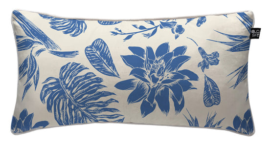 Cojín Blue Tropic 70 x 35 cm
