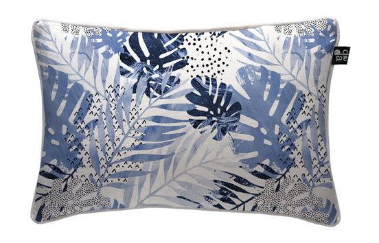 Cojín Blue Tropical 60 x 40 cm