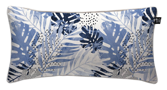 Cojín Blue Tropical 70 x 35 cm