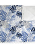 Manta Acolchada (Piecera) Blue Tropical 210 x 140 cm