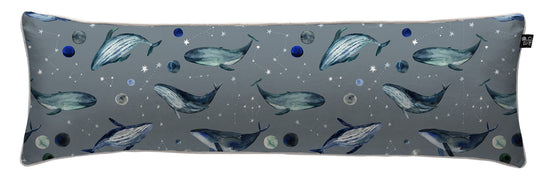 Cojín Blue Whales 120 x 35 cm