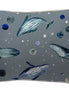 Cojín Blue Whales 60 x 40 cm