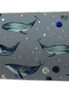 Cojín Blue Whales 90 x 35 cm