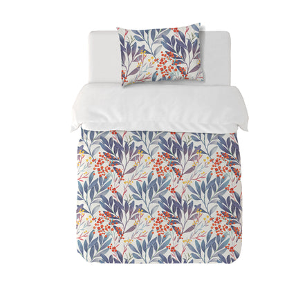 Textiles, Tela, Cojín, Funda Plumón, Piecera, Ropa Cama, Textil, cubre plumón, Genero, Cojines, Manta, Chal, Cubre Cama, Diseño Botanic Violet