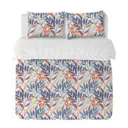 Textiles, Tela, Cojín, Funda Plumón, Piecera, Ropa Cama, Textil, cubre plumón, Genero, Cojines, Manta, Chal, Cubre Cama, Diseño Botanic Violet