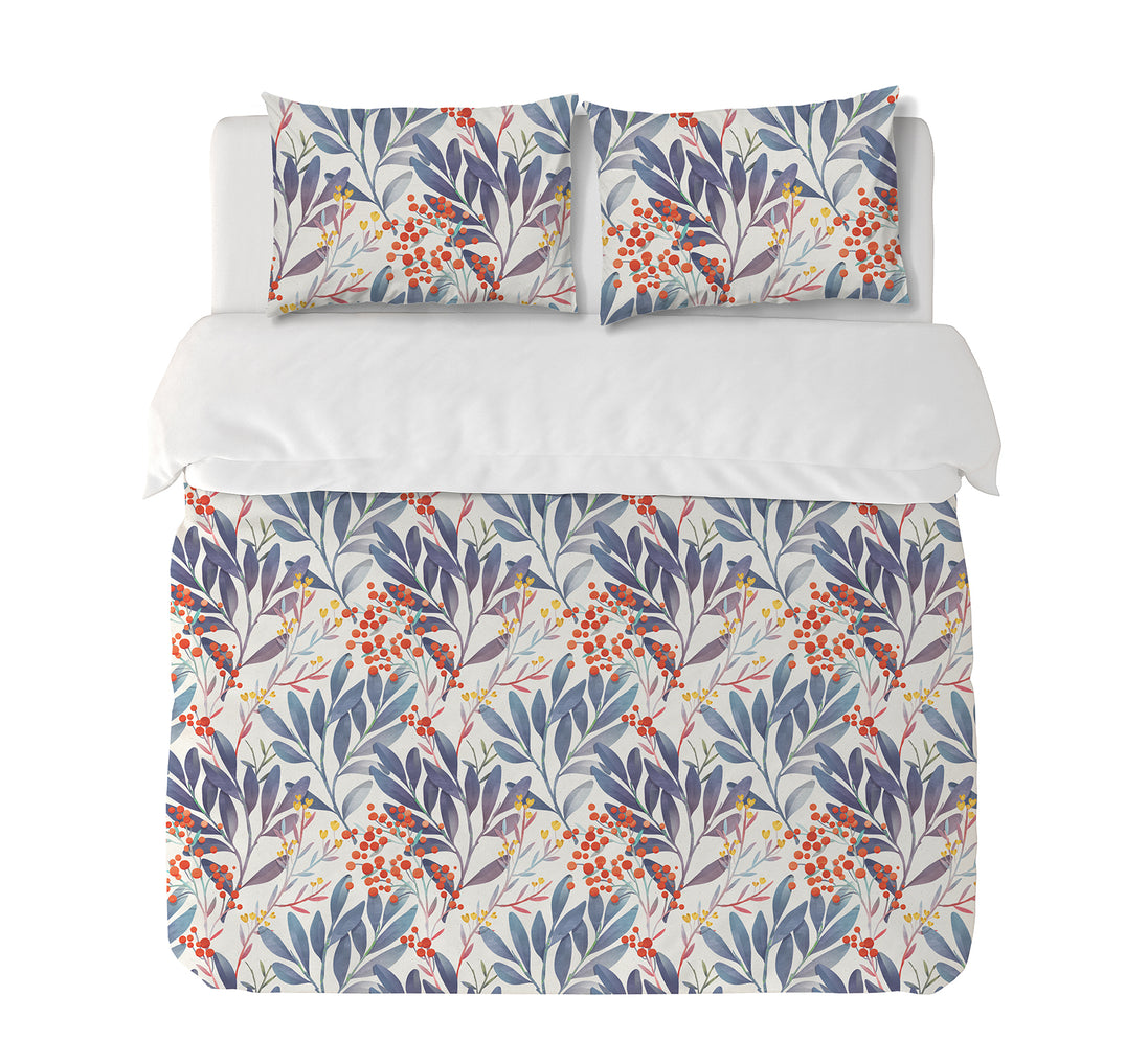 Textiles, Tela, Cojín, Funda Plumón, Piecera, Ropa Cama, Textil, cubre plumón, Genero, Cojines, Manta, Chal, Cubre Cama, Diseño Botanic Violet