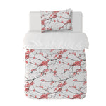 Textiles, Tela, Cojín, Funda Plumón, Piecera, Ropa Cama, Textil, cubre plumón, Genero, Cojines, Manta, Chal, Cubre Cama, Diseño Cherry Blossom