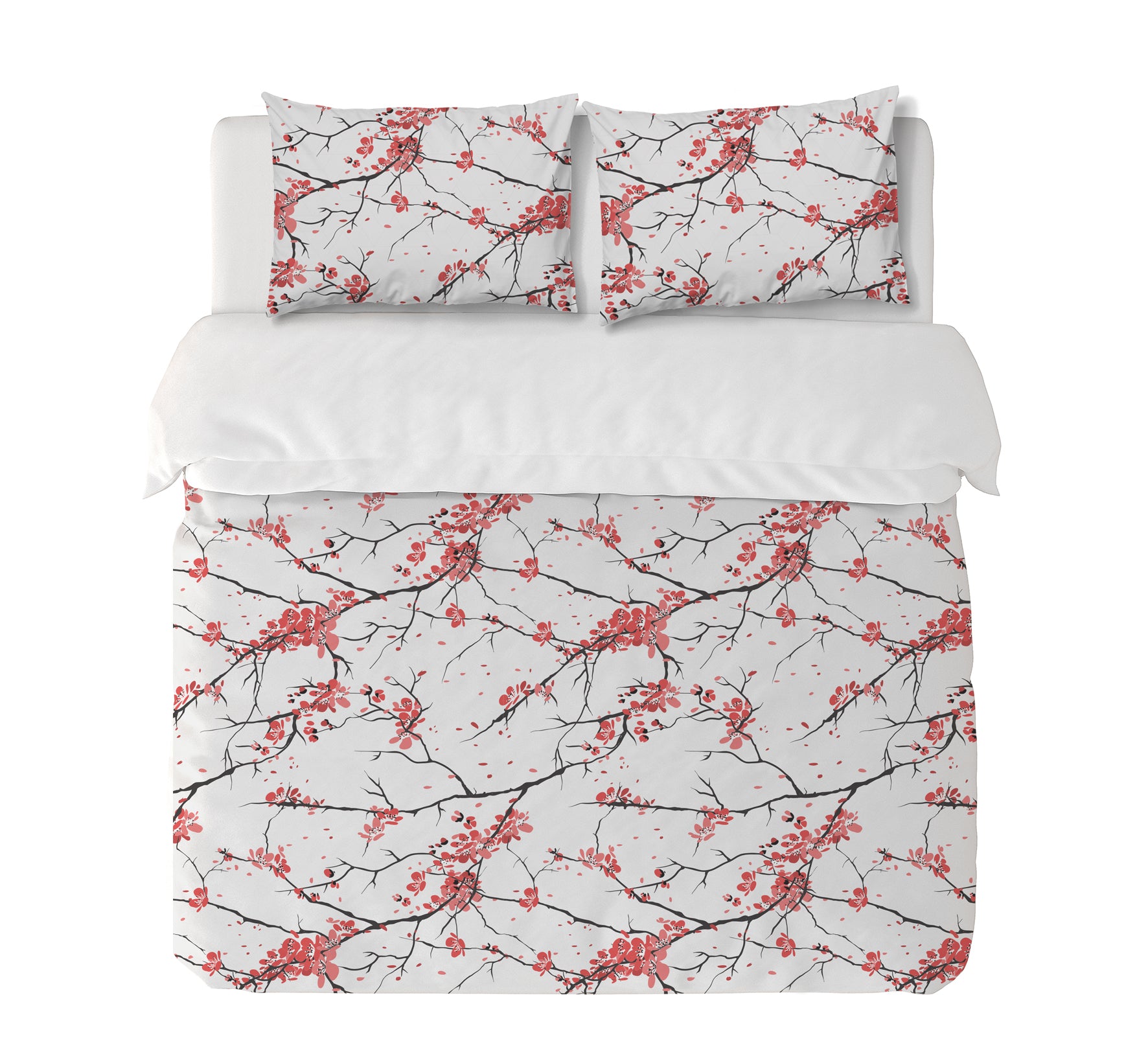 Textiles, Tela, Cojín, Funda Plumón, Piecera, Ropa Cama, Textil, cubre plumón, Genero, Cojines, Manta, Chal, Cubre Cama, Diseño Cherry Blossom